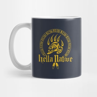 HN Blue & Gold Mug